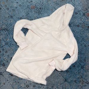 Fleece plush hoodies sweater